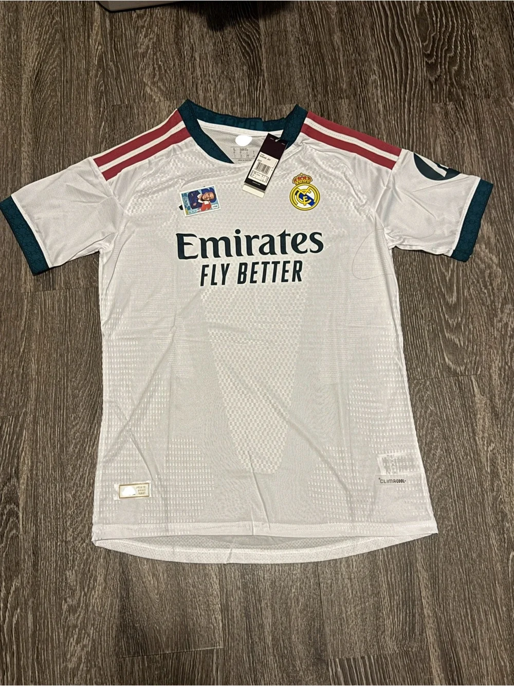 Real Madrid white jersey